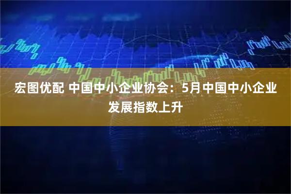 宏图优配 中国中小企业协会：5月中国中小企业发展指数上升