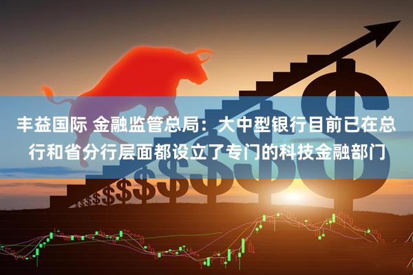 丰益国际 金融监管总局：大中型银行目前已在总行和省分行层面都设立了专门的科技金融部门